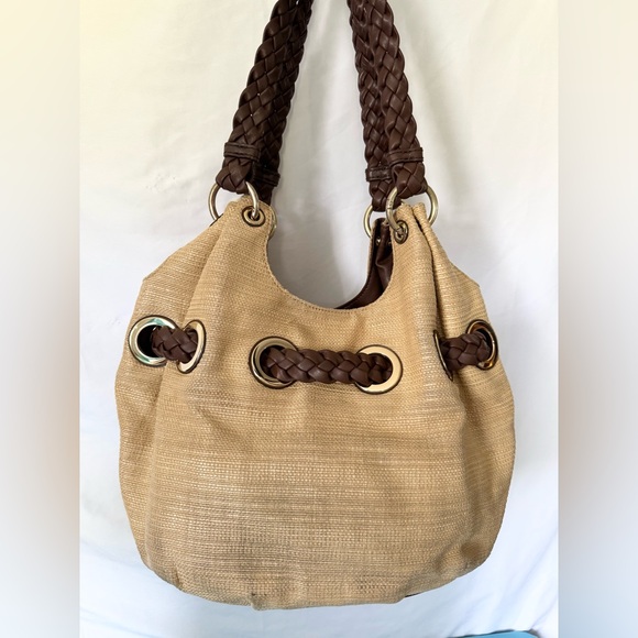 MICHAEL Michael Kors Tan and Brown Hobo Bag - Picture 3 of 8